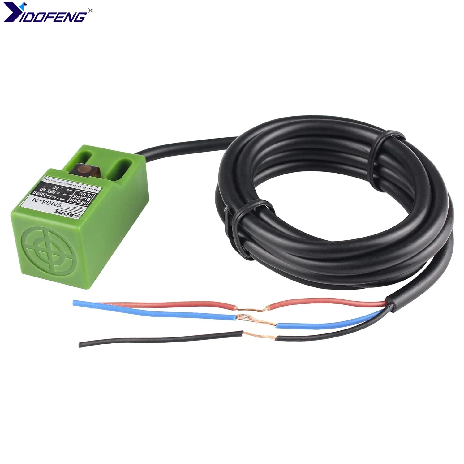 3pcs SN04-N DC 10-30V 3 Wire Approach Sensor Inductive Proximity Switch NPN