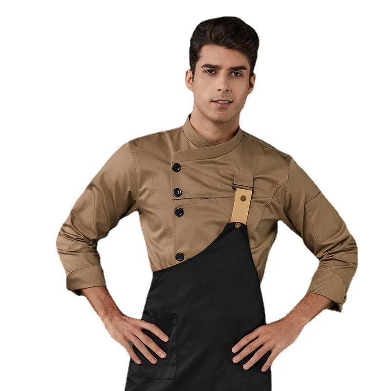 

Wholesale Customized Fashion Restaurant Bar Chef Waiter Jacket Cotton Comfortable Uniform Customizable for Restaurant & Bar