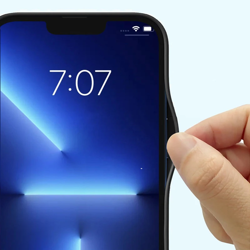 Flüssige Silikon Softcase für iPhone 11 12 13 14 Pro Max 13 Mini 14 plus kontrahierte reine Farbe stoß feste hintere Abdeckung Stoßstange – Detail 5
