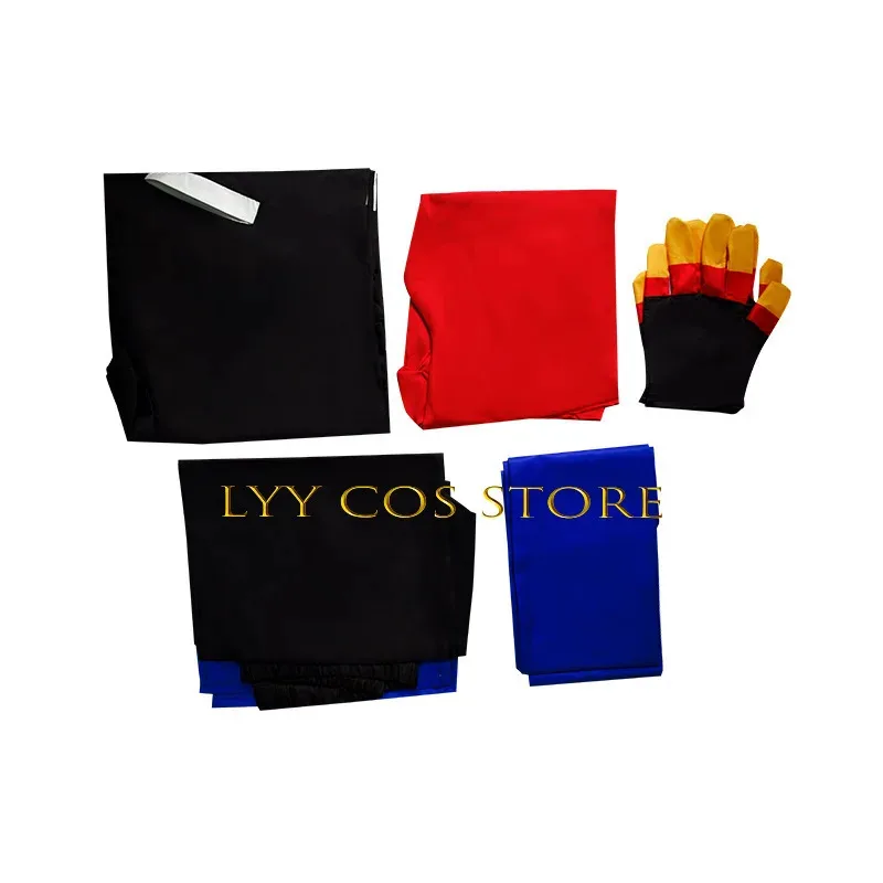 لعبة Error Sans زي تنكري أنيمي سترات وسراويل وقميص ووشاح بدلة الهالوين وحفلات الكرنفال وقناع ملابس للرجال