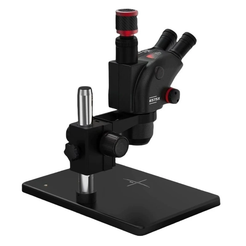 

YCS-6575X trinocular microscope 6.5-75 times continuous zoom mobile phone maintenance equipment