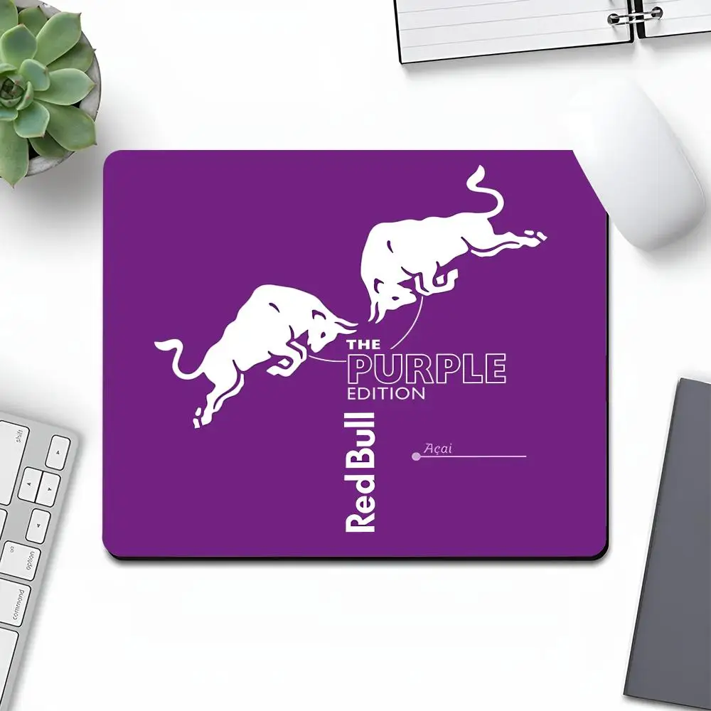 Moda vermelho b-bull mouse pad arte gaming gamer pequeno borda de travamento de borracha atacado grande computador mousepad portátil mesa