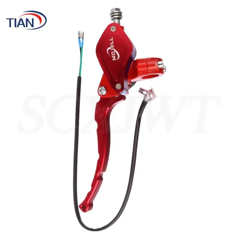 

NEW Electric vehicle accessories Motorcycle modification Disc brake Upper pump Left brake Oil pump
