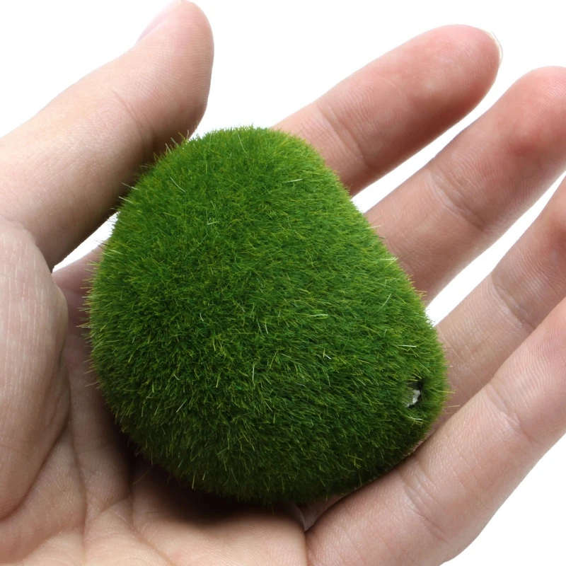F92B Moss หินเทียมเทียม Moss สีเขียวปก