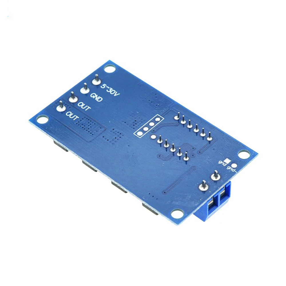 DC5-36V 15A Dual MOS Tube Delay Timer Switch Module Trigger Cycle Timing Circuit Board Replace Relay Motor Water Pump Solenoid