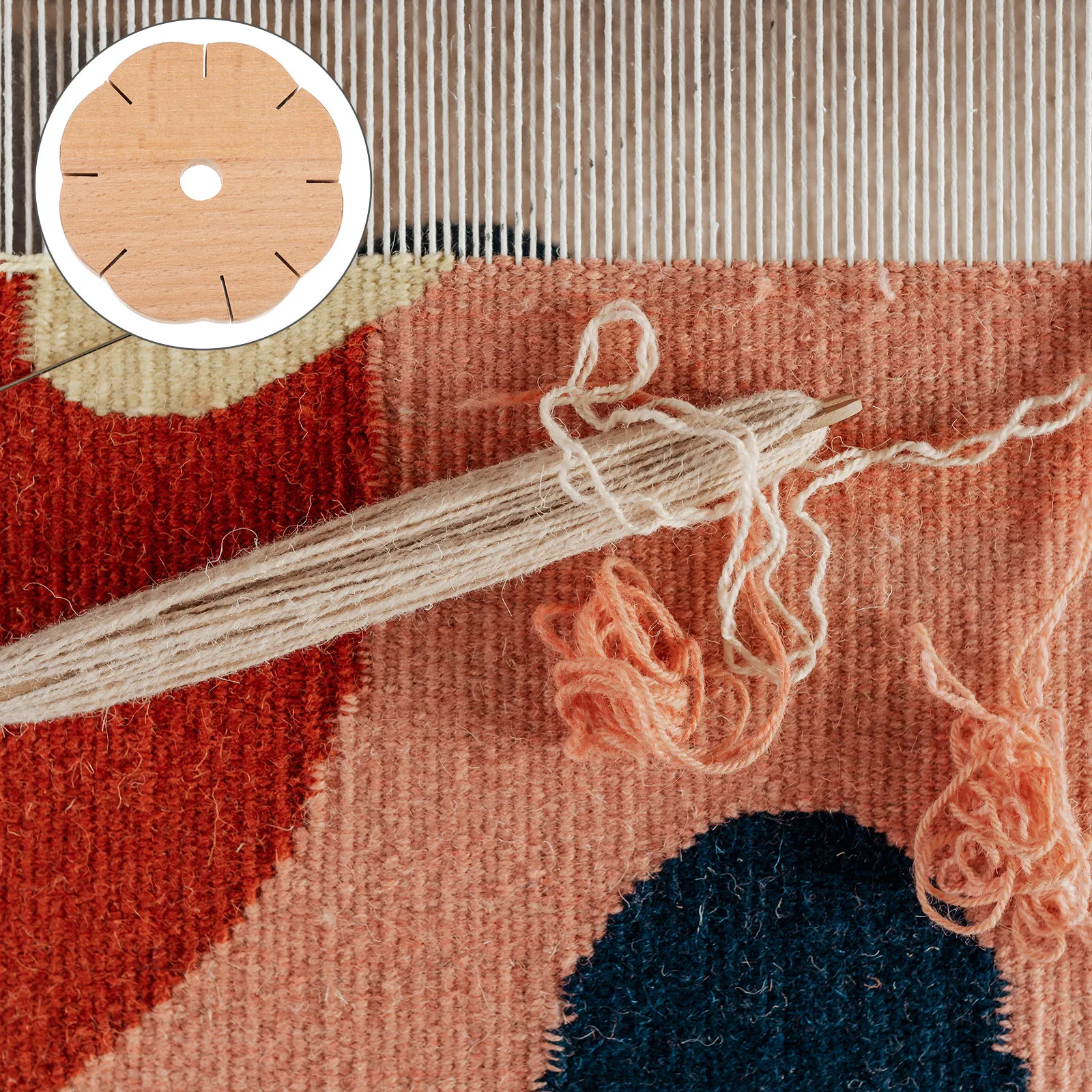 1Pcs Wooden Bracelet Knitter DIY Yarn Wool Tool Rope Braid Device Portable Craft Knitter for Bracelets Hair Ropes Necklace