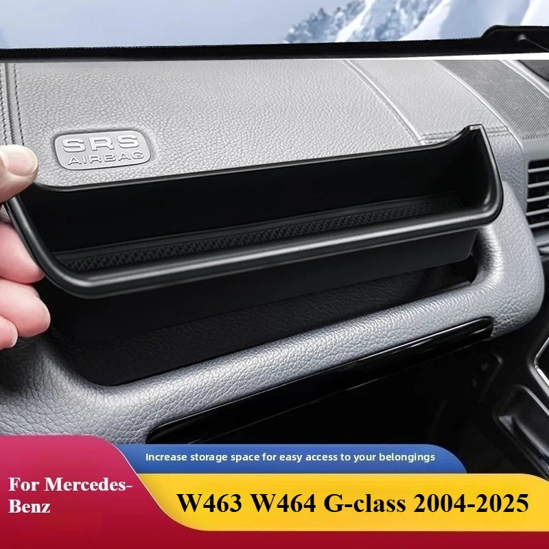 For Mercedes-Benz W463 W464 G-class modified center console handrail box storage box co-pilot storage box