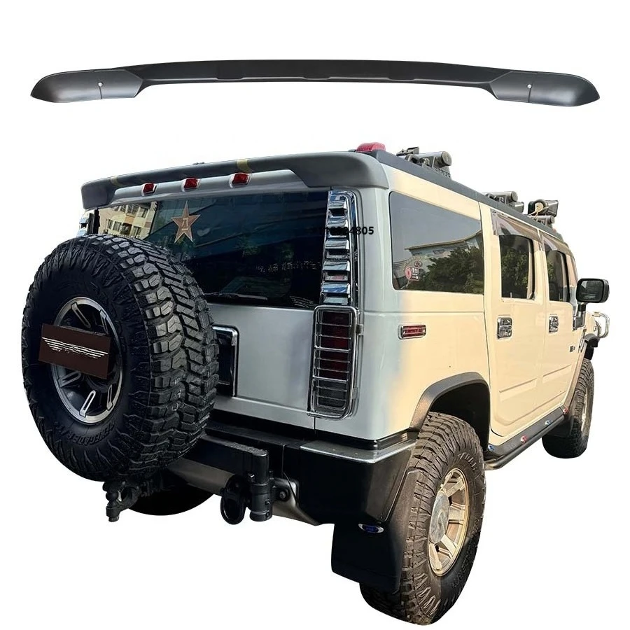 

Rear Spoiler for H2 Roof Tail Wing FRP Material Body Kits