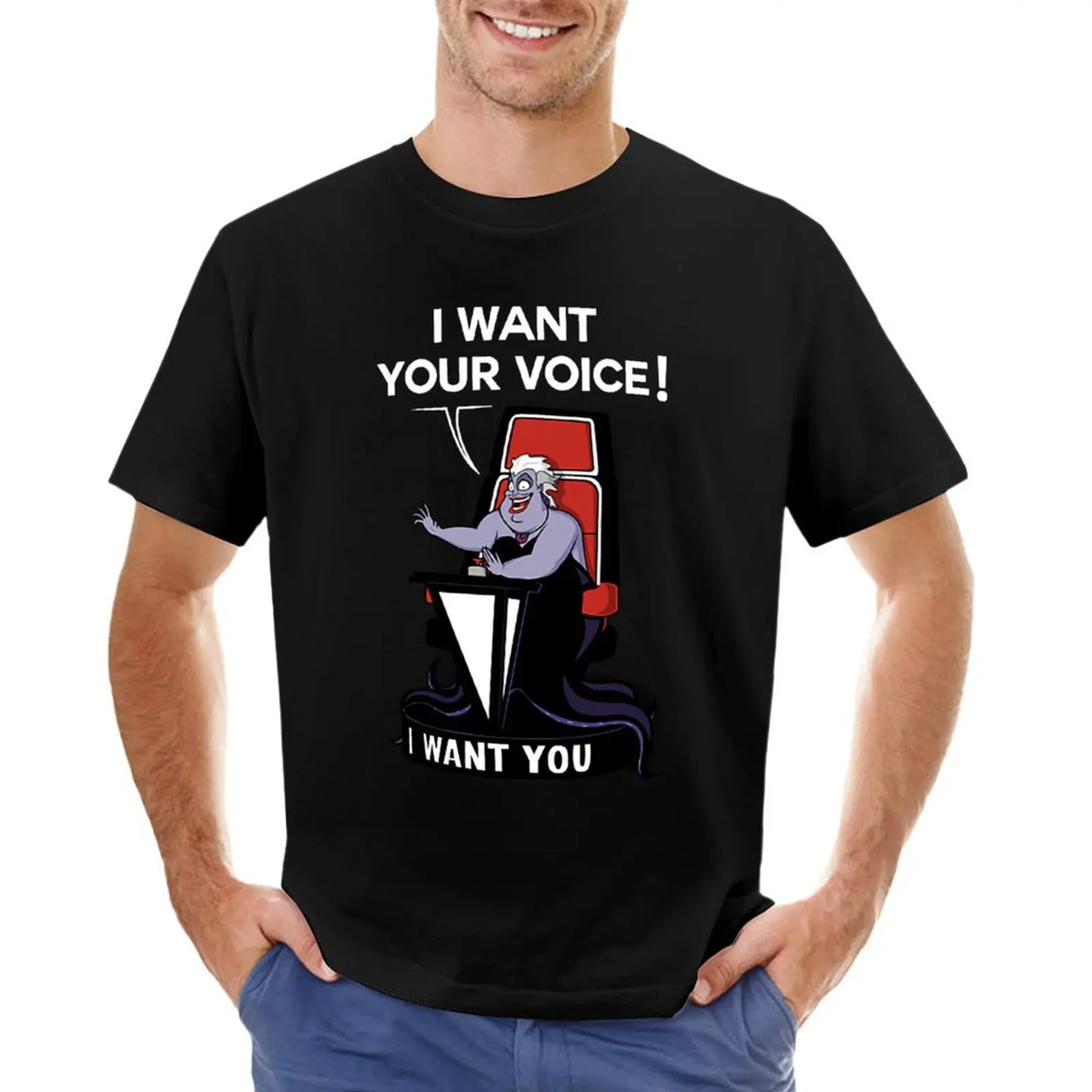 I want your VOICE! T-Shirt summer tops anime t shirts cute clothes vintage anime shirt T-shirt men