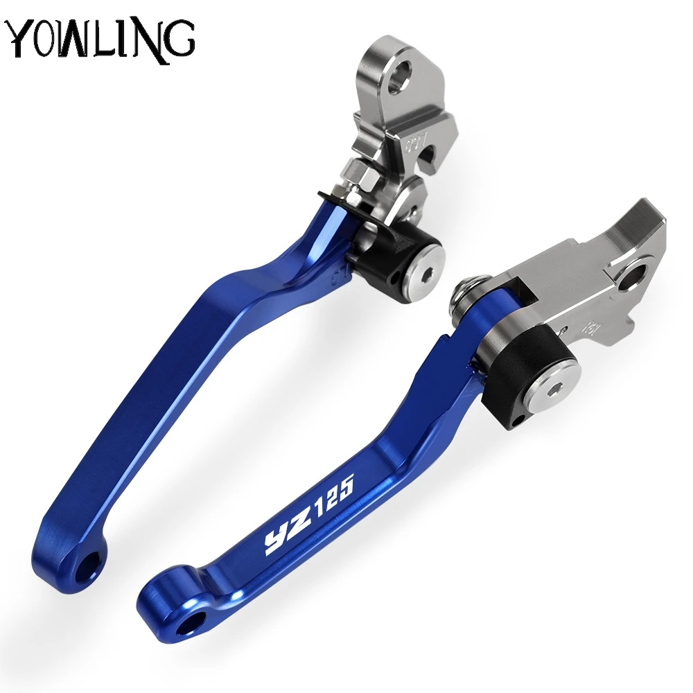 

Pivot Brake Clutch Levers For YAMAHA YZ125 1989-1992 1993 1994 1995 Motorcycle Aluminum Dirt Pit Bike Brakes Handles Lever