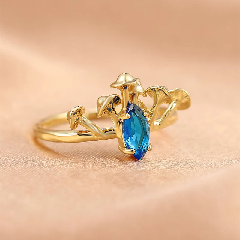 Mewanry Sparkling Multicolor Zircon Crown Rings For Women Creative Trendy Classic Sweet Temperament Birthday Party Jewelry Gifts