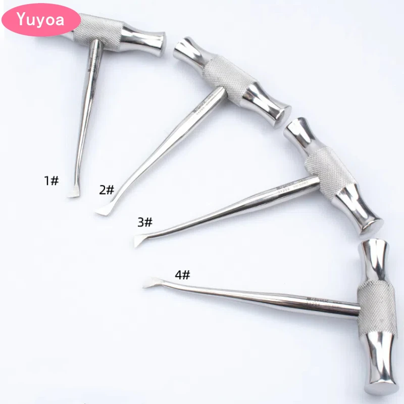 1pc Dental T Root Elevator Dentist Triangle-shaped Screwdriver Tool Extraction Surgical Instruments