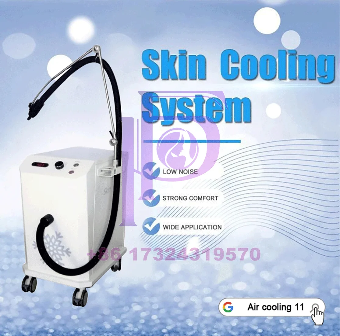 

Lcevind Skin Cooling Therapy Machine Popular New Model for Relief of Damage Caused by Oto Treatments Cooling Machine Treatments