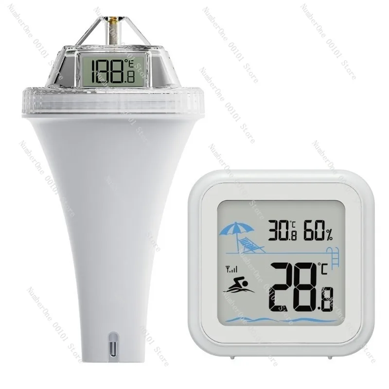 Wireless Floating Water Thermometer For Swimming Pool Fish Tank Bathtub Pond Temperature Measuring