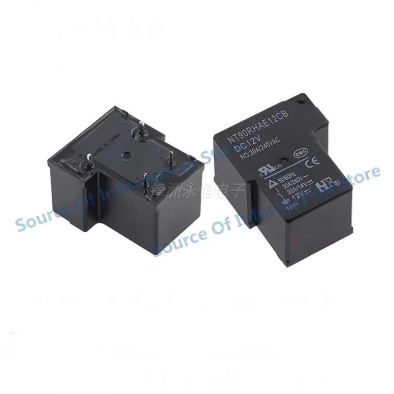 5 قطعة مجموعة مرحل الطاقة NT90HCE RNAE RHAE5CB/12CB/24CB 4Pin/6Pin خيارات 5 فولت 12 فولت 24VDC لسوق المكونات الإلكترونية