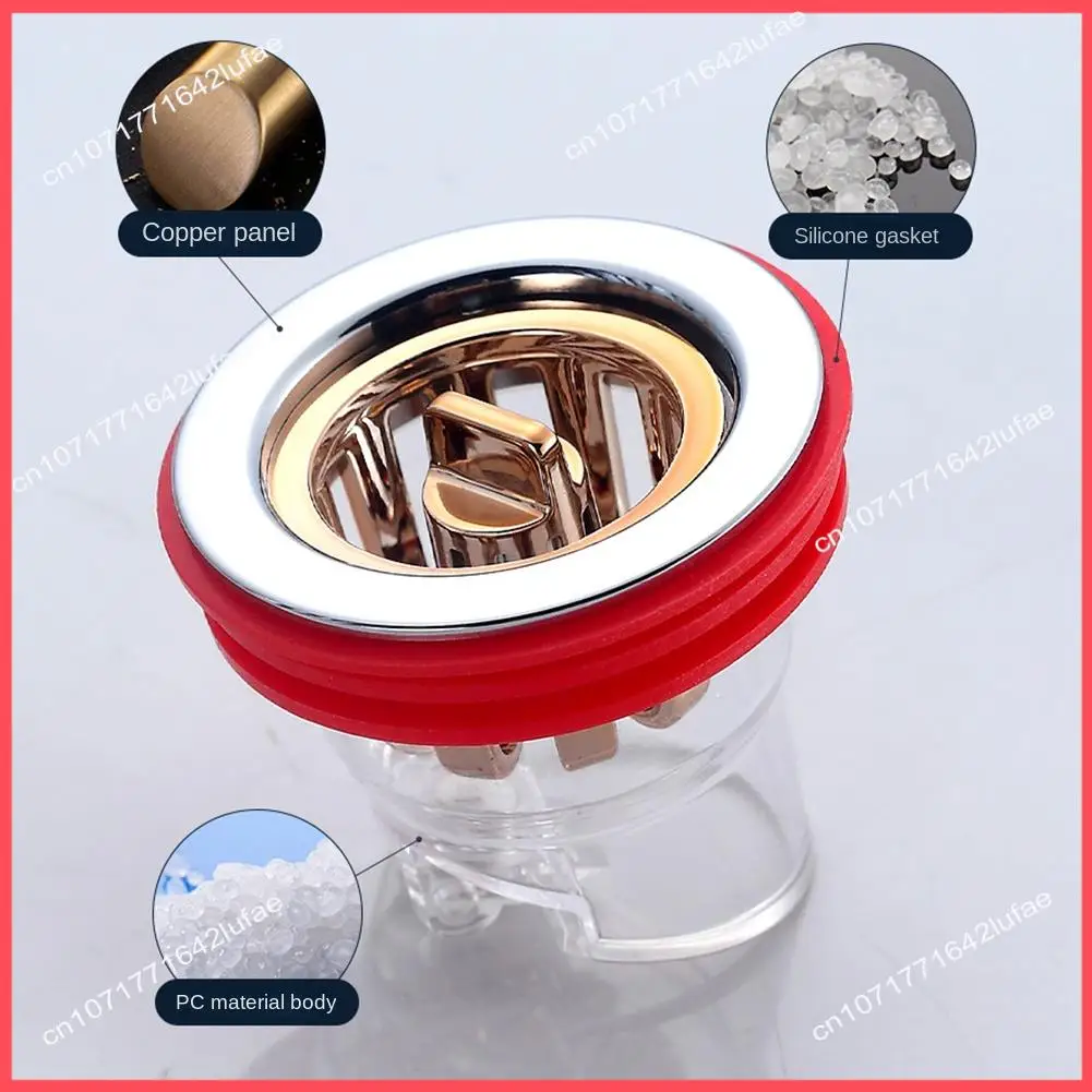 B52C رائحة برهان الطابق استنزاف الأساسية دش الطابق قابس التصريف الحشرات برهان رائحة برهان دبوس التوصيل المطبخ الحمام المرحاض المجاري #4