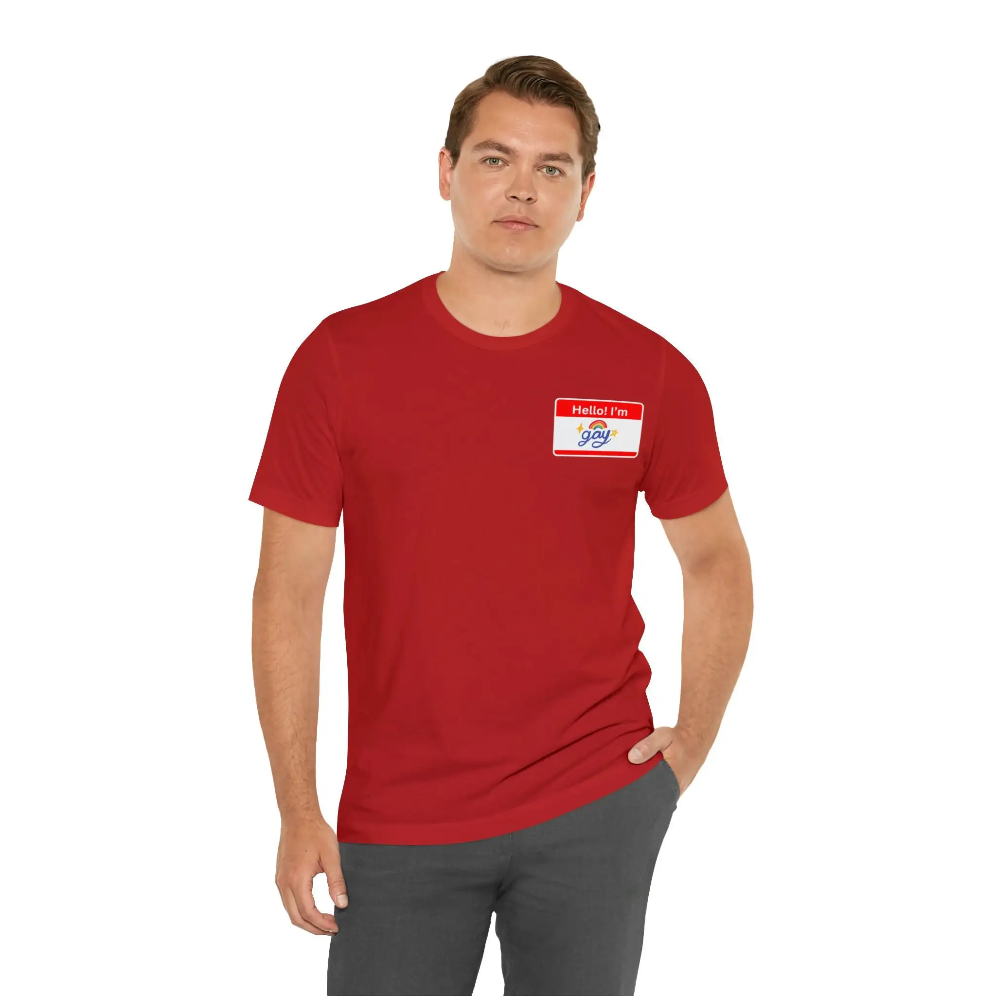 

Hello I m Gay LGBTQ T Shirt