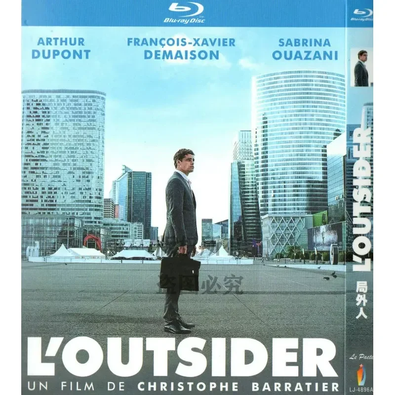 Blu ray BD French Crime Biopic Film Outsider 1080p High Definition 1 Disc