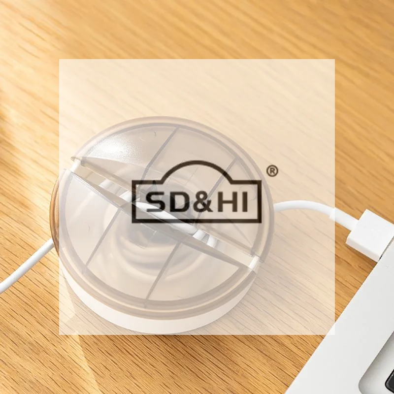 Large-capacity Cable Organizer Data Cable Storage Desktop Cable Management Wire Arrangement Charging Cable