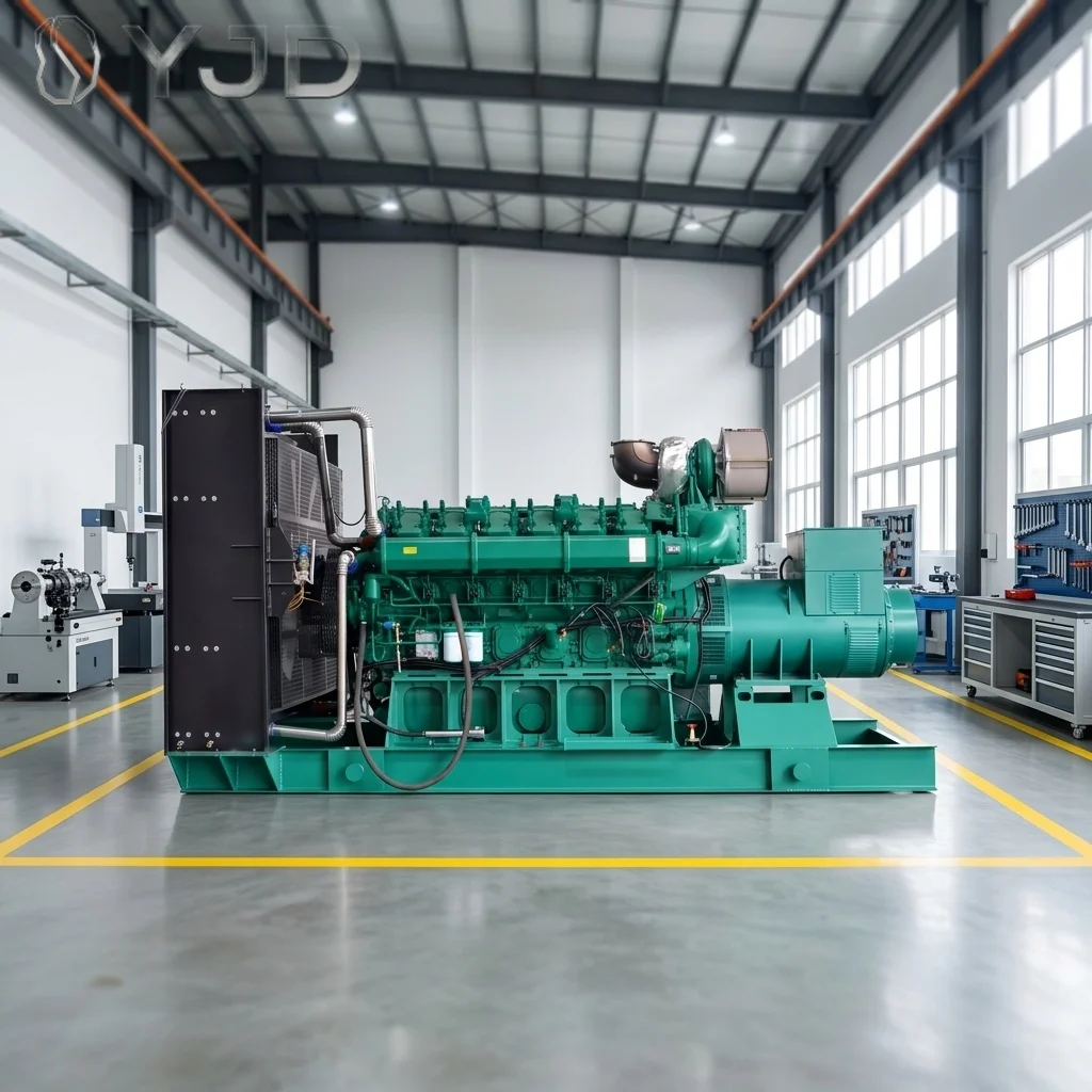 1500kVA GT for Diesel Power Generator Open Chassis Mobile Type Auto Start 1800 RPM Water Cooled Silent Generator
