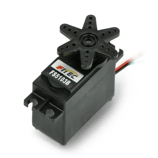 2 pçs feetech fs5103b tamiya 45065 rc carro buggy TSU-06 baixo perfil à prova de gotejamento digital servo robô cão ai robô haste brinquedo