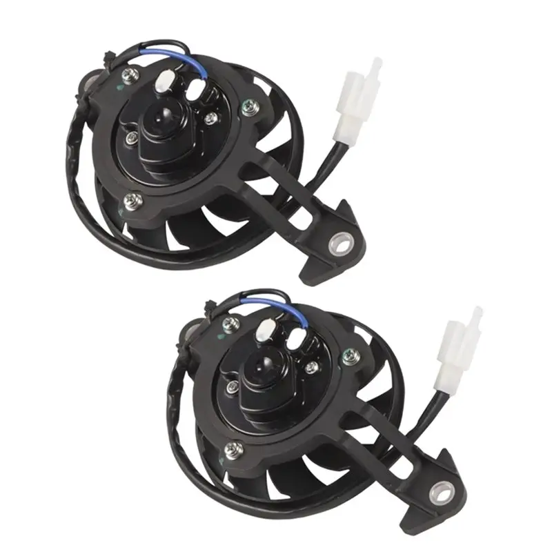 

A60E-Radiator Fan 3-Inch 2Pcs For YZF R125 R15 Motorcycle Cooling System Replacement Parts