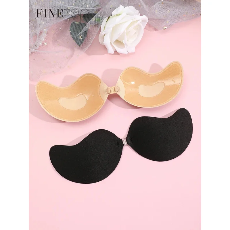 1 Piece Invisible Stick-On Lift Bra, Strapless & Seamless Push Up Anti-convex Bra, Women's Lingerie & Underwear Accessories
