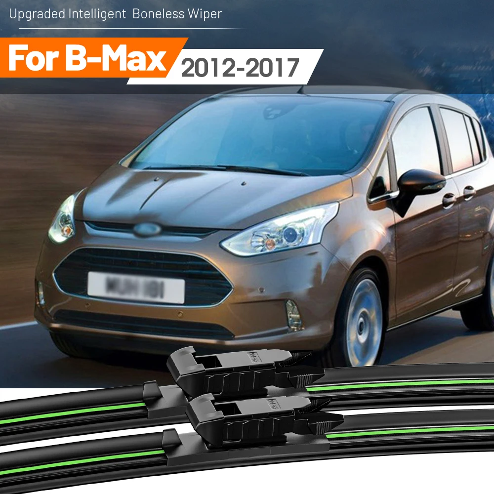 

2pcs For Ford B-Max BMax B Max 2012-2017 Front Windshield Wiper Blades 2013 2014 2015 2016 Windscreen Window Accessories