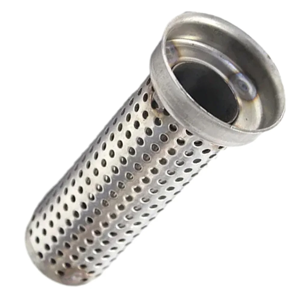 

Stainless Steel Multi-Hole Mesh Reduce Noise 1PC 51 mm/2.01 inch Motorcycle Muffler For Most 51mm ID Exhaust Pipe