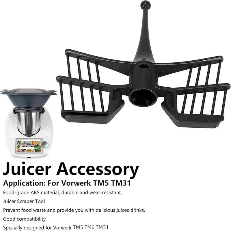 

Juice Extractor Butterfly Stirring Rod Scraper Bar for Vorwerk Thermomix TM31 TM5 TM6 Kitchen Juicer Tool Replacement Spare