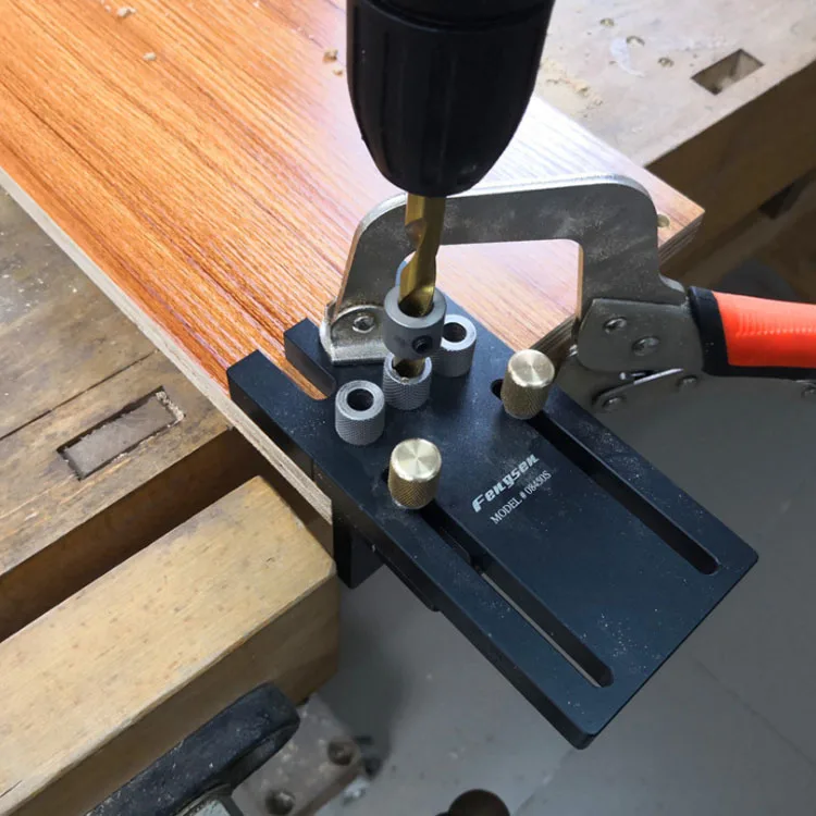 

Woodworking Tools Premium Craftsman Wood Dowelling Jig Master Kit Set for Drilling 6mm,8mm,10mm Dowel Holes with Twist Drill Set
