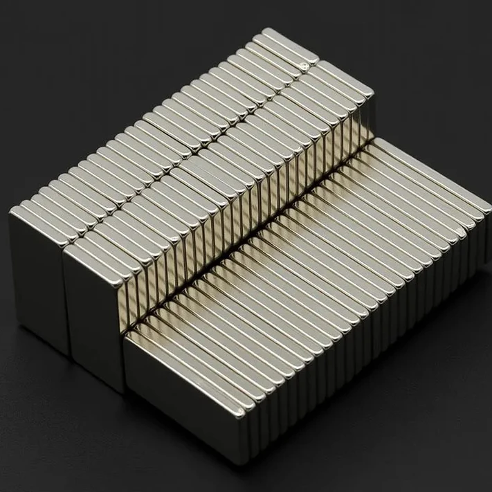 40x10x3/50x10x3/60x10x3mm Square Magnet Large-sized Sheet-shaped Magnet Fridge Magnetic DIY Pothook Great for Organizing Paper