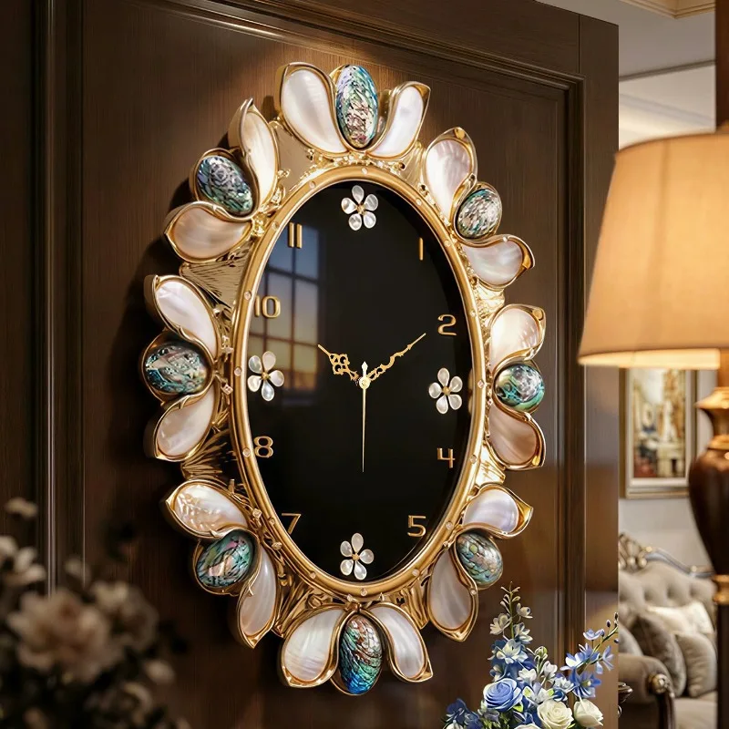 # Nordic Art Design Modern Wall Clock Living Room Decor Luxury Unique Wall Clock Minimalist Aesthetic Ornament Home Decoration