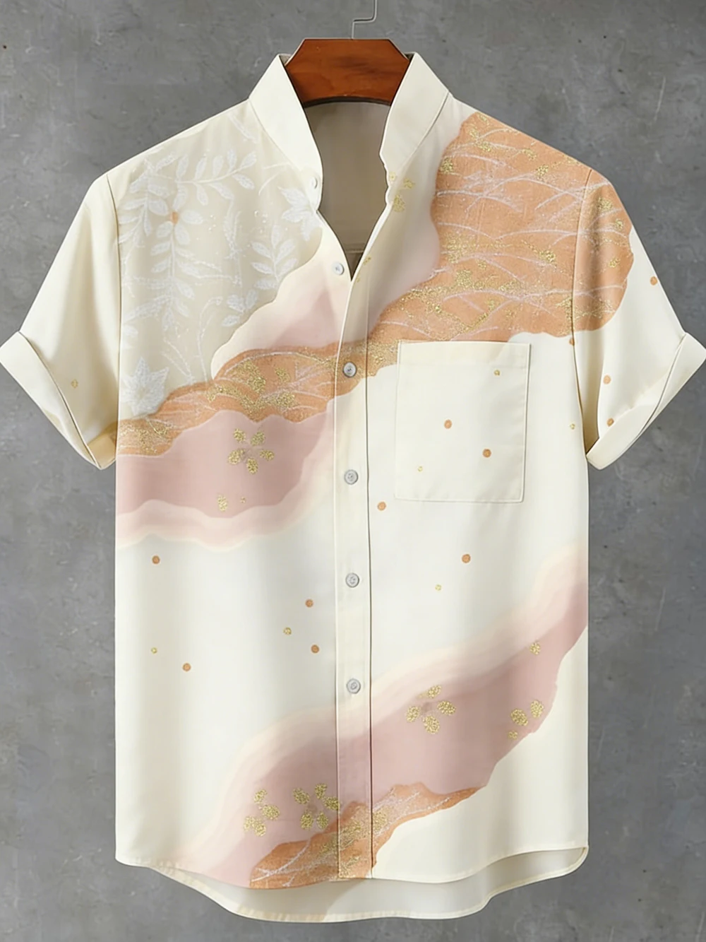 

2026 Men's Retro Ethnic Casual Linen Short Sleeve Shirt Fashion HD 3D Print Designer Shirt Hawaiian Casual Formal Men's Clothing