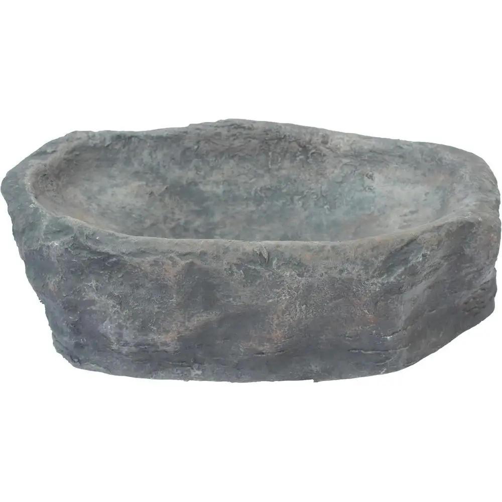 Artiicial Rock Cover – Weather-Resistant iberglass Garden Landse Utility Concealer Gray inish or Pumps, & Irrigation Systems, Bi