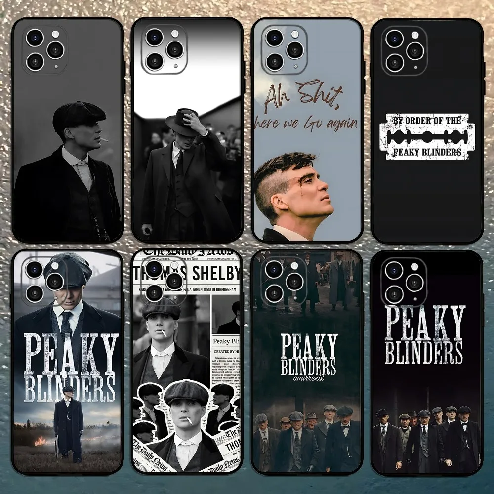 Movie P-Peaky-y-B-Blinders Phone Case For Iphone 15 11 13 14 Pro Max 7 8 Plus X Xr Xs Max Se2020 12mini Cover Case