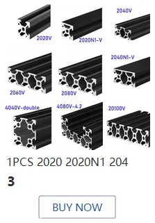 8 stücke Schwarz 3 Weg End Winkel Halterung Anschlüsse Für Europa Standard Aluminium Extrusion Profil 2020 Serie Buchse 6mm mit Schrauben – Detail 3
