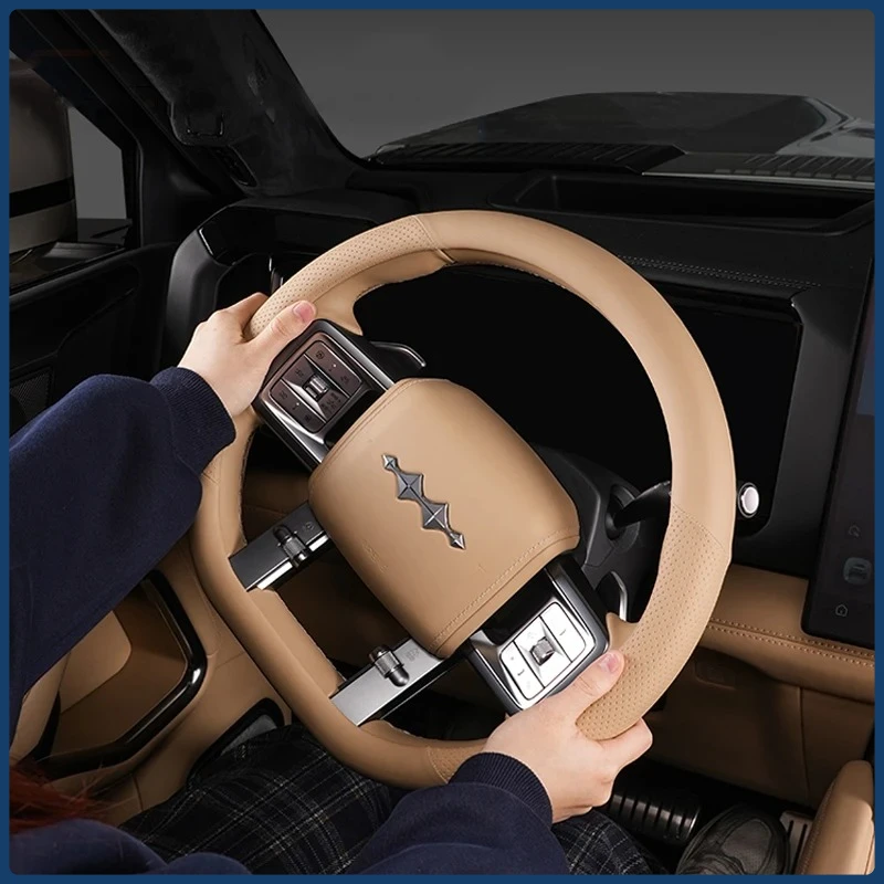 Steering wheel cover protective cover for BYD Leopard 8 FangChengBao 8 eight 2025 2024 Interior Accessories