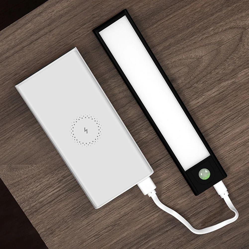 

Motion Sensor Led Night Lamp For Bedroom Bathroom Cabinet Warm Light Dual Mode Energy Saving Wall Mounted Nightlight Decorative