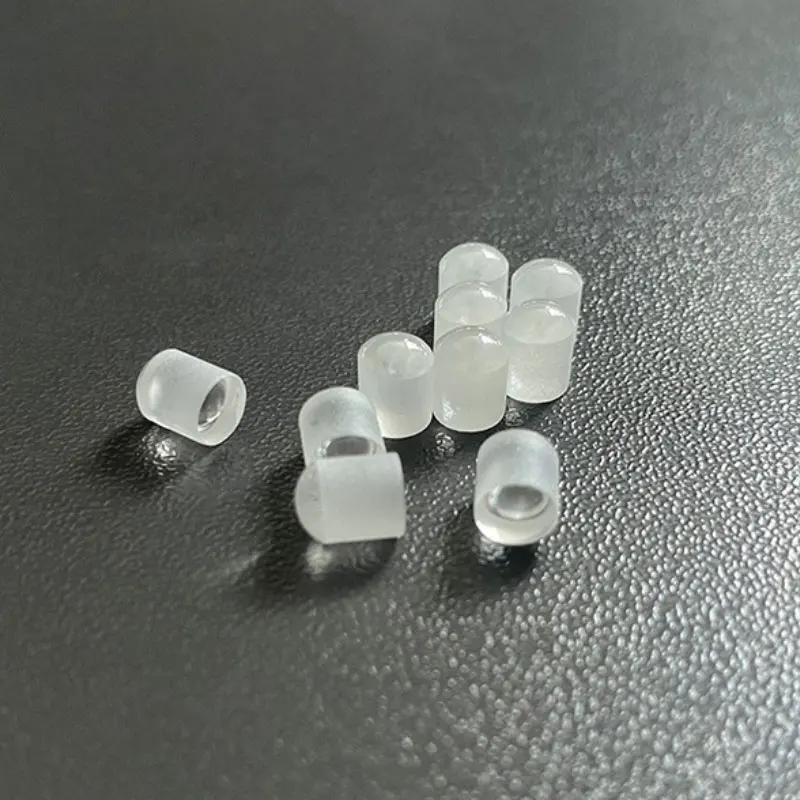 10pcs Cylindrical Lens Plano Convex 5mm Projection Stone Lenses DIY Projection Necklace