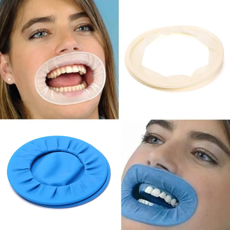 Dental Mouth Opener Rubber Dam Dental Buccal Retractor O Shape Oral Hygiene Dental Material