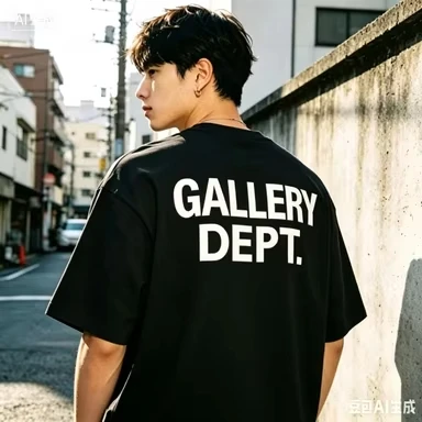 2026 Promotional classic logo letter print basic T-shirt suitable for both men and women loose short-sleeved summer street style