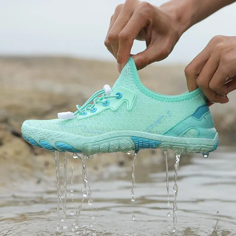 Unisex Five-Finger Hiking Shoes Indoor Fitness Yoga Shoes Slip-On Water Shoes Beach Shoes Durable Anti-Slip Outdoor Gear
