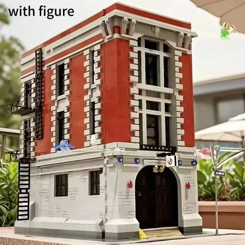 

4634 шт. с фигурками, штаб пожарного, совместимый с 16001 75827, строительные блоки, кирпичи, подарок на день рождения, игрушки 83001, серия фильмов