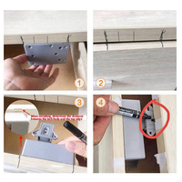 Y50A-4X Digital Cabinet Intelligent Electronic Locks Invisible Sensor Lock EMID IC Card Drawer B