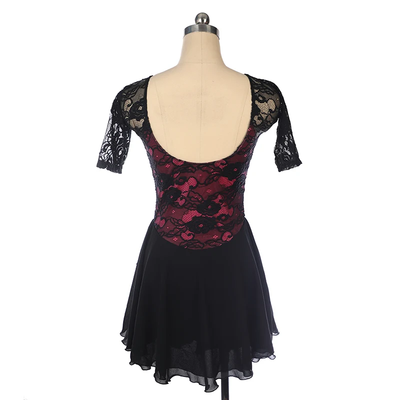 Rhythmic Gymnastics Performance Nasinaya Figure Skating Competition Training Women's Dress Children's Lace Long Dress view 4