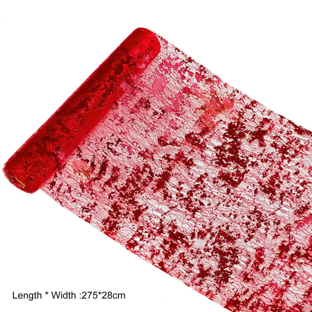 Table Runner with Sequins Durable Material Table Decoration Sequin Glitter Table Runner Bronzing Cover for Home Parties Wedding
