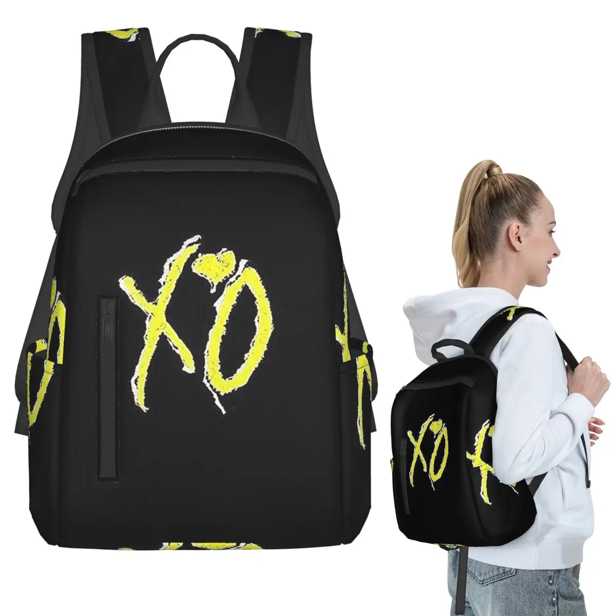 Rapper The Weeknd Blinding Lights Dawn FM Backpack Student Boys Girls BookBag Kids School Bag Laptop Shoulder Bags for Men Women
