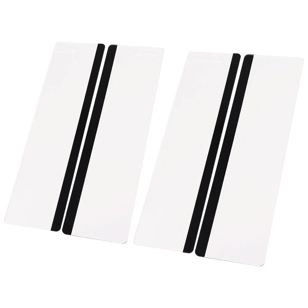 

4pcs Monitor Memo Acrylic Computer Side Holder Desktop Message Board For Office Desk Organizer Small Dry Erase