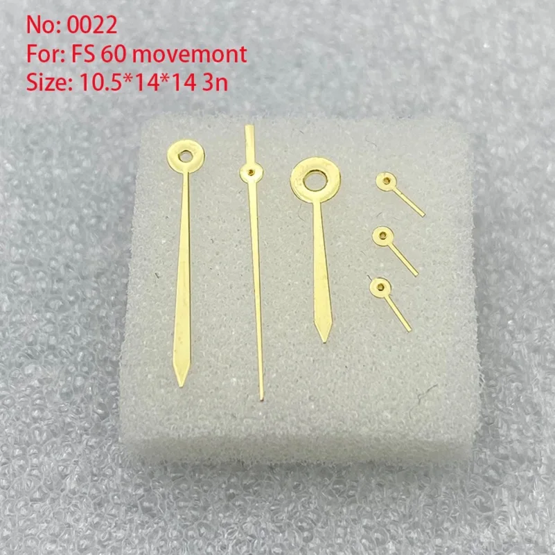 New watch accessories watch needle hour minute second hand ETA60 movement case three-hand watch needle repair watch parts